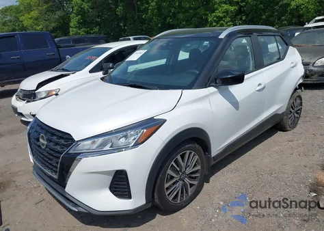 2023 Nissan Kicks Sv Xtronic Cvt z USA, uszkodzony, nr VIN 3N1CP5CV5PL548184